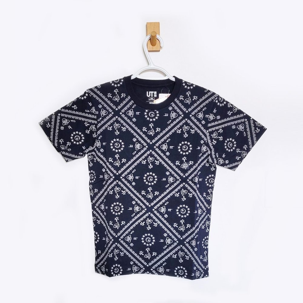 Uniqlo UT x Disney Pixar Toy Story Bandana Woody Motif T-Shirt BNWT - Size XXS